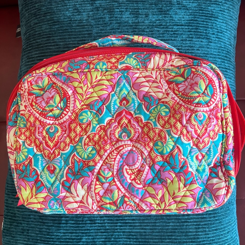 Vera Bradley cosmetic bag.